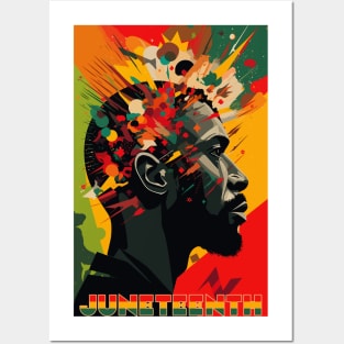 Juneteenth King Posters and Art